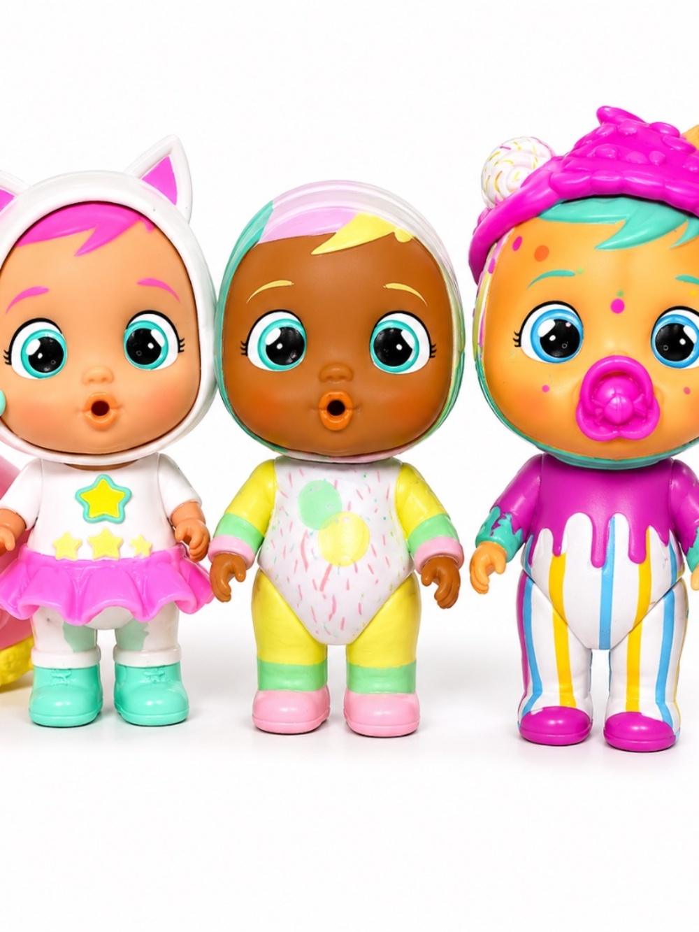 Cry Babies Magic Tears Daisy Jassy Sweety Doll Lot IMC Toys
